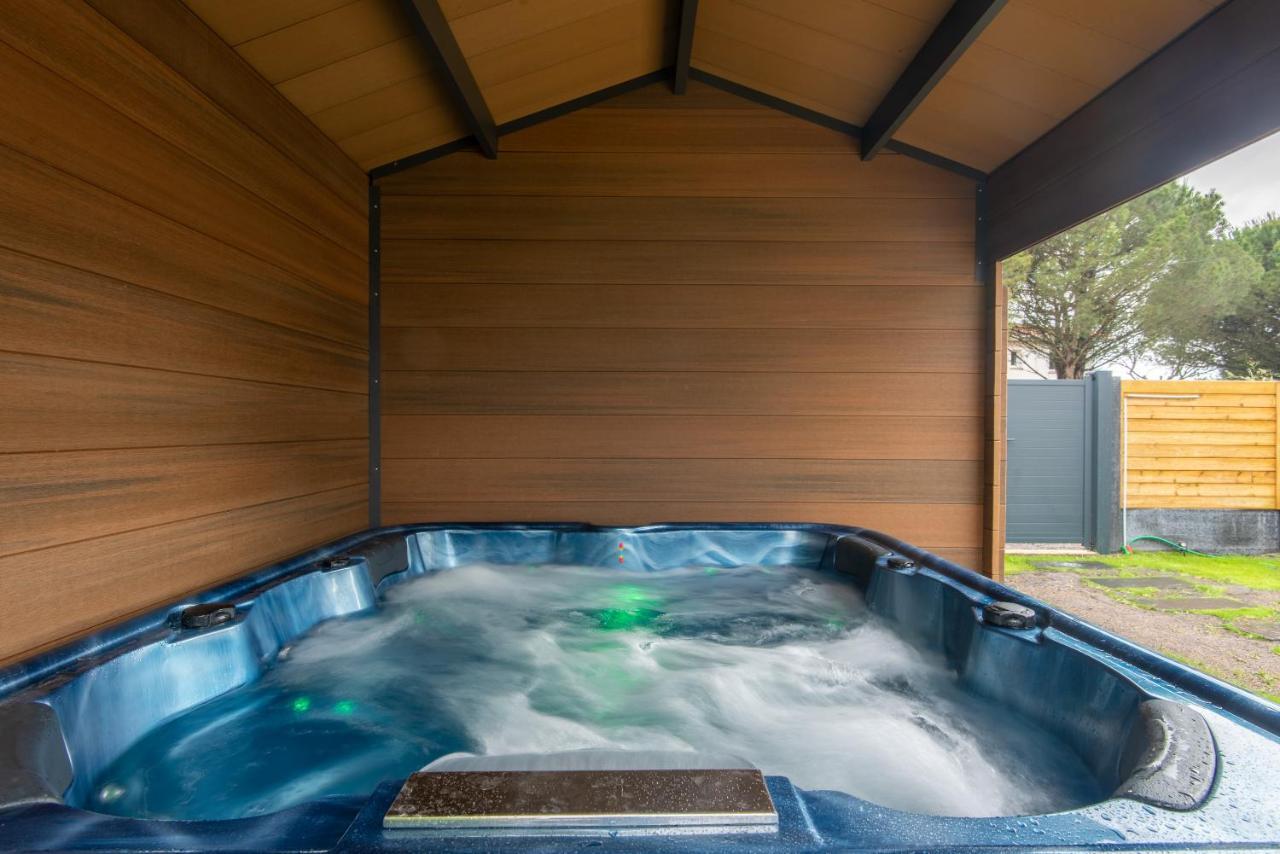 Maison Avec Jacuzzi Biscarrosse Esterno foto